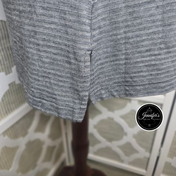 Athletic Works Athleisure Striped Sleeveless Crew Neck Tunic Tank Size XL 16-18 - Picture 6 of 10